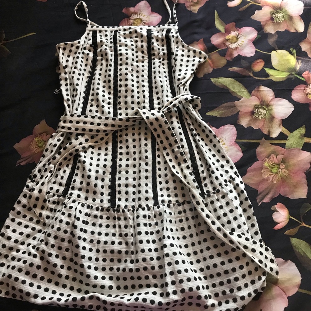 NWT River Island Black/white beach dress cute